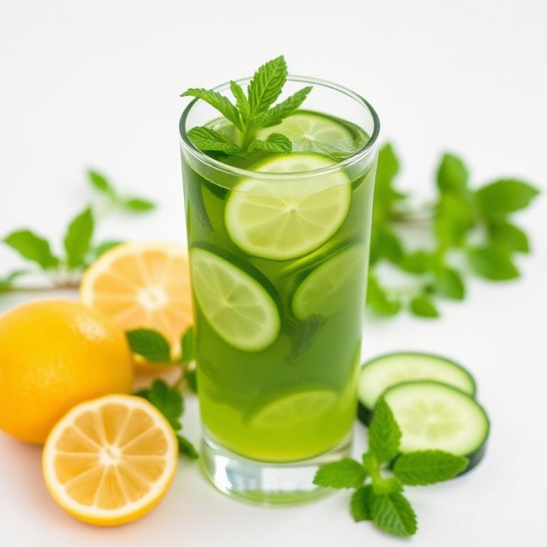 Detox water for glow